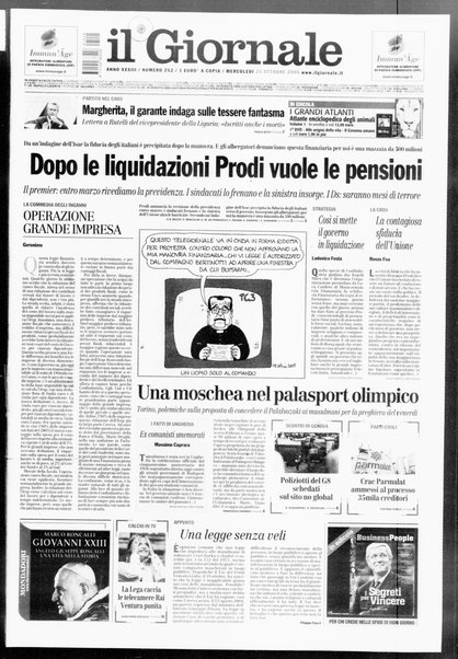 Il giornale : quotidiano del mattino